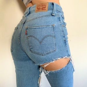 Distressed Levi’s